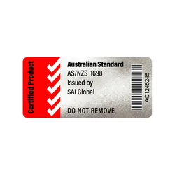 DO NOT REMOVE Label Certified Product Stickers Australian Standard Sticker Batch Inspected Decal THA Stickers motorcycle Helmet