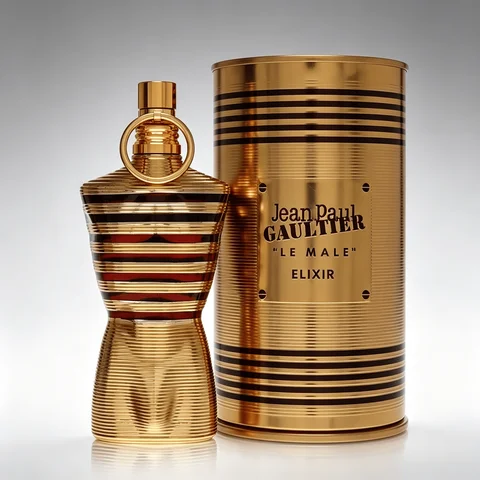 Jean Paul Gaultier Le Beau Elixir Parfum Unisex Perfume Fragrance 4.2 oz 125ml Eau De Parfum Male Spray 125ml Original Perfumes Lasting Charm Oriental Pheromones Perfume for Women Makeup