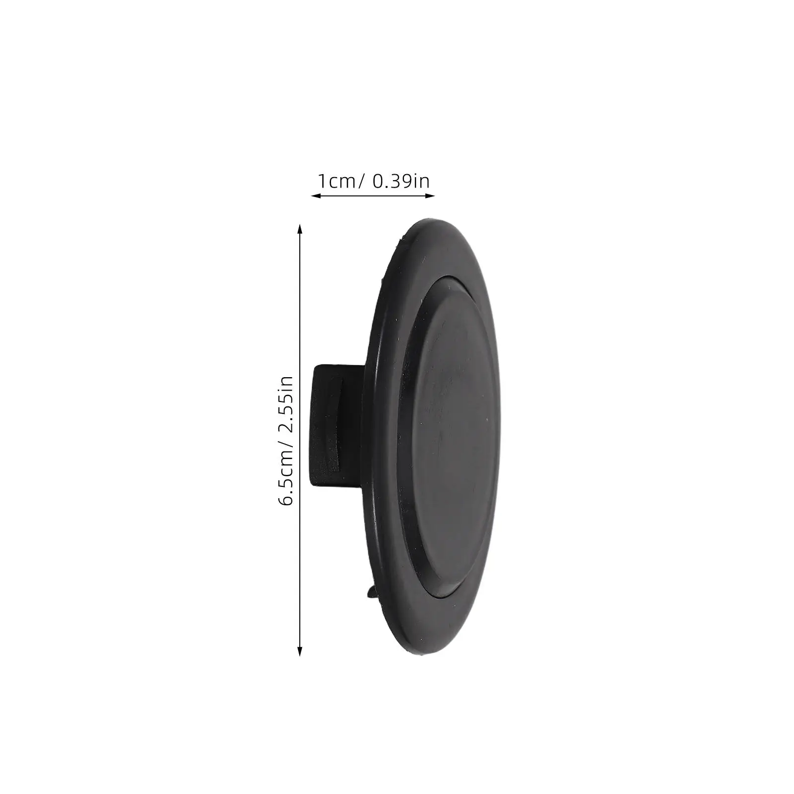 2Pcs Garden Outdoor Patio Umbrella Hole Ring Caps Black Table Parasol Hole Protector Replacement Parts Garden Umbrella Covers