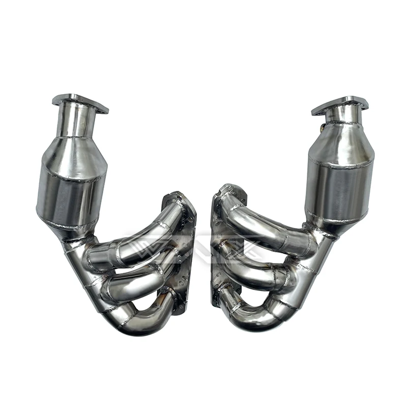 for boxster cayman 987 Exhaust pipe Stainless steel high flow down pipe car exhaust modified 987 2004-2012 car accessories