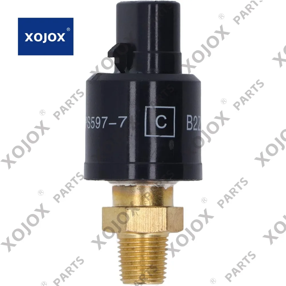 

XOJOX Pressure Sensor 20PS597 7 Replacement for Excavator SH200 SH120 SH300 SH350 SH60 2 Pin Brass Standard Pressure Transducer