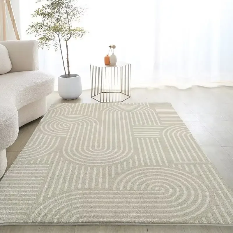 American Style Carpets for Living Room Checkerboard Bedroom Decor Plush Carpet Fluffy Soft Lounge Rug Home Retro Study Floor Mat