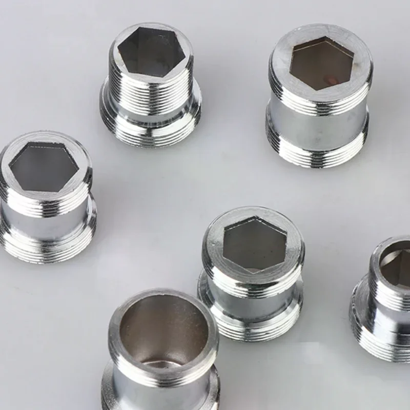 Adapter M18 M20 M22 Male Thread Transfer M22 Male Thread Brass Connector Bathroom Kitchen Faucet Spout Accessories