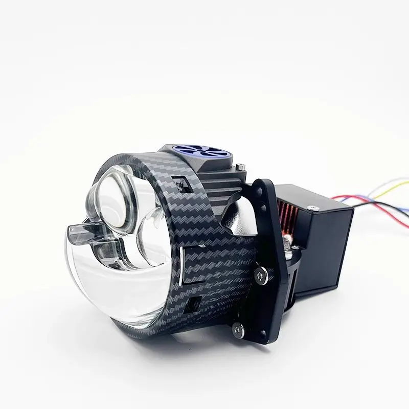 

85W three direct laser lens 12V three-light double-light lens high and low lights far and near light integrated car headlights