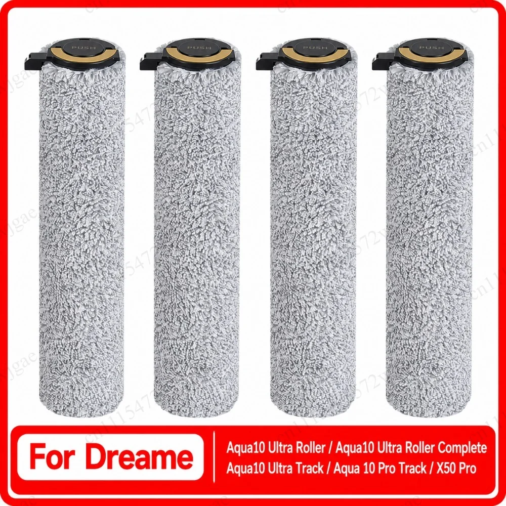 Replacement Roller Mop for Dreame Aqua10 Ultra Roller/Aqua10 Ultra Track/Aqua10 Pro Track/X50 Pro Robot Vacuum Parts