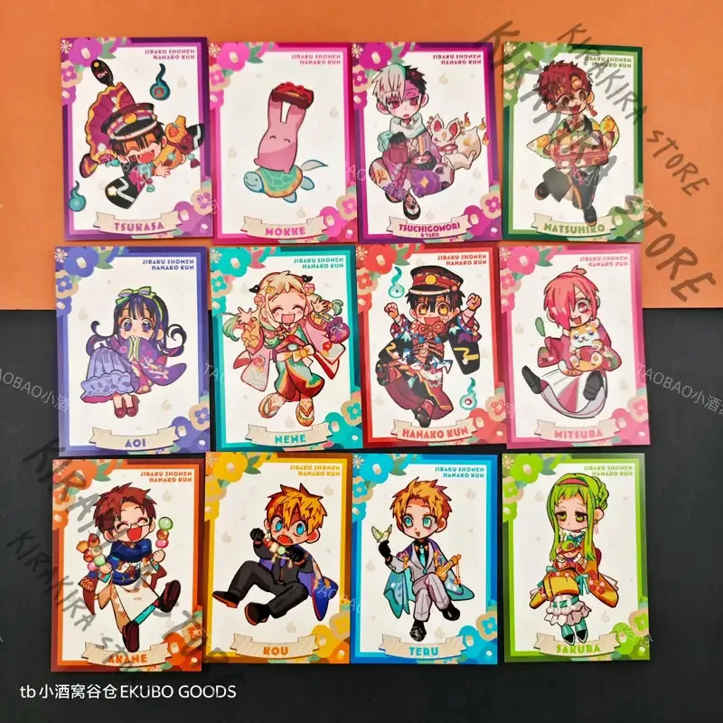 Mitsuba Toilet-bound Hanako-kun Anime edición coleccionista tarjetas oficiales dibujos animados japoneses Cosplay Yugi Amane tarjeta limitada regalos