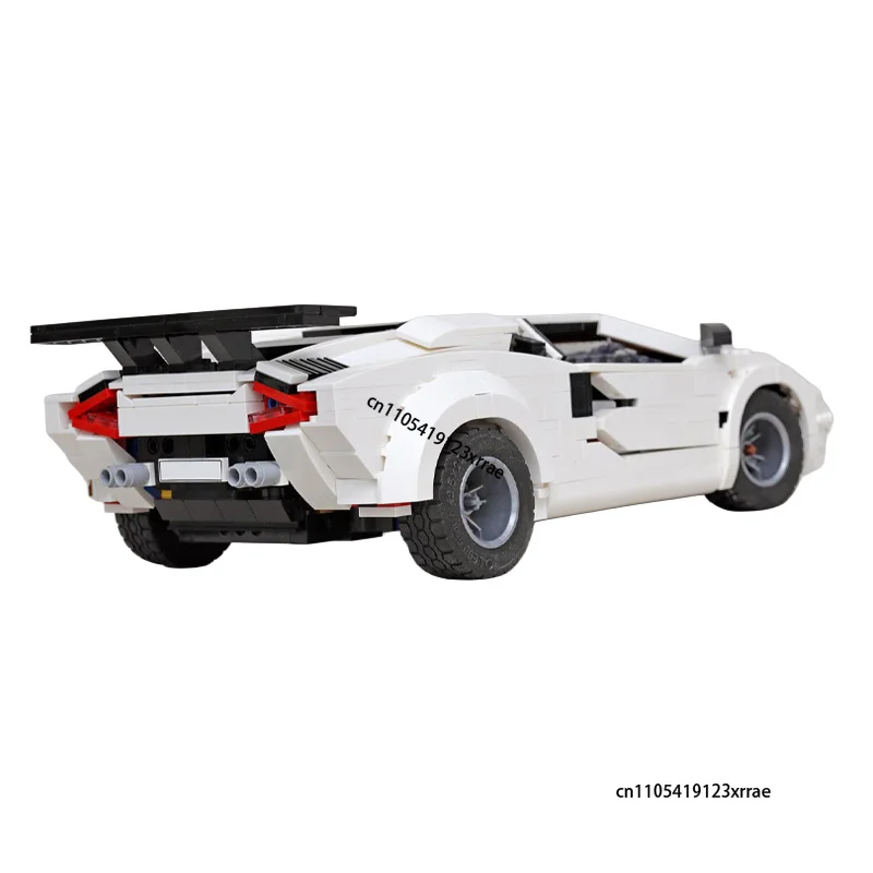 NEW Sport Coupe Countach City Champions Supercars Building Blocks DIY MOC Idea Roadster Bricks Christmas Toy Car Gift Birthday view 5