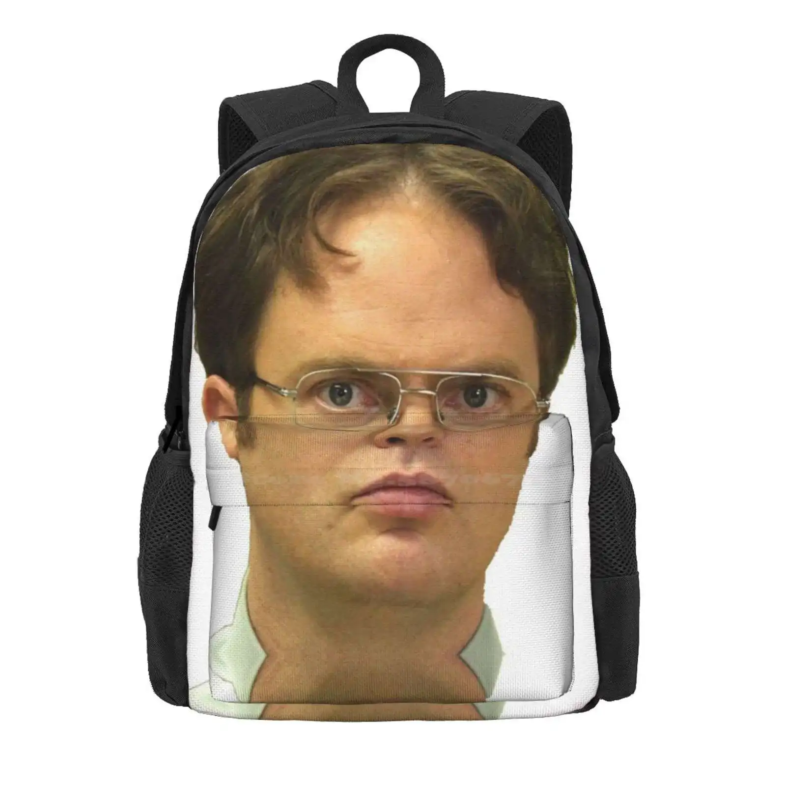 Dwight K Schrute Hot Sale Schoolbag Backpack Fashion Bags Dwight K Schrute Beatroot The Office Us Michael Dwight And Michael