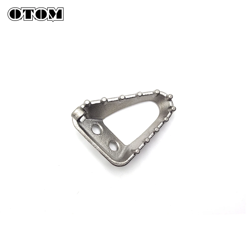 OTOM 2023 Motorcycle Standard Rear Foot Brake Lever Step Plate Peg Brake Pedal Tip Stainless Steel For KTM HUSQVARNA GASGAS Bike