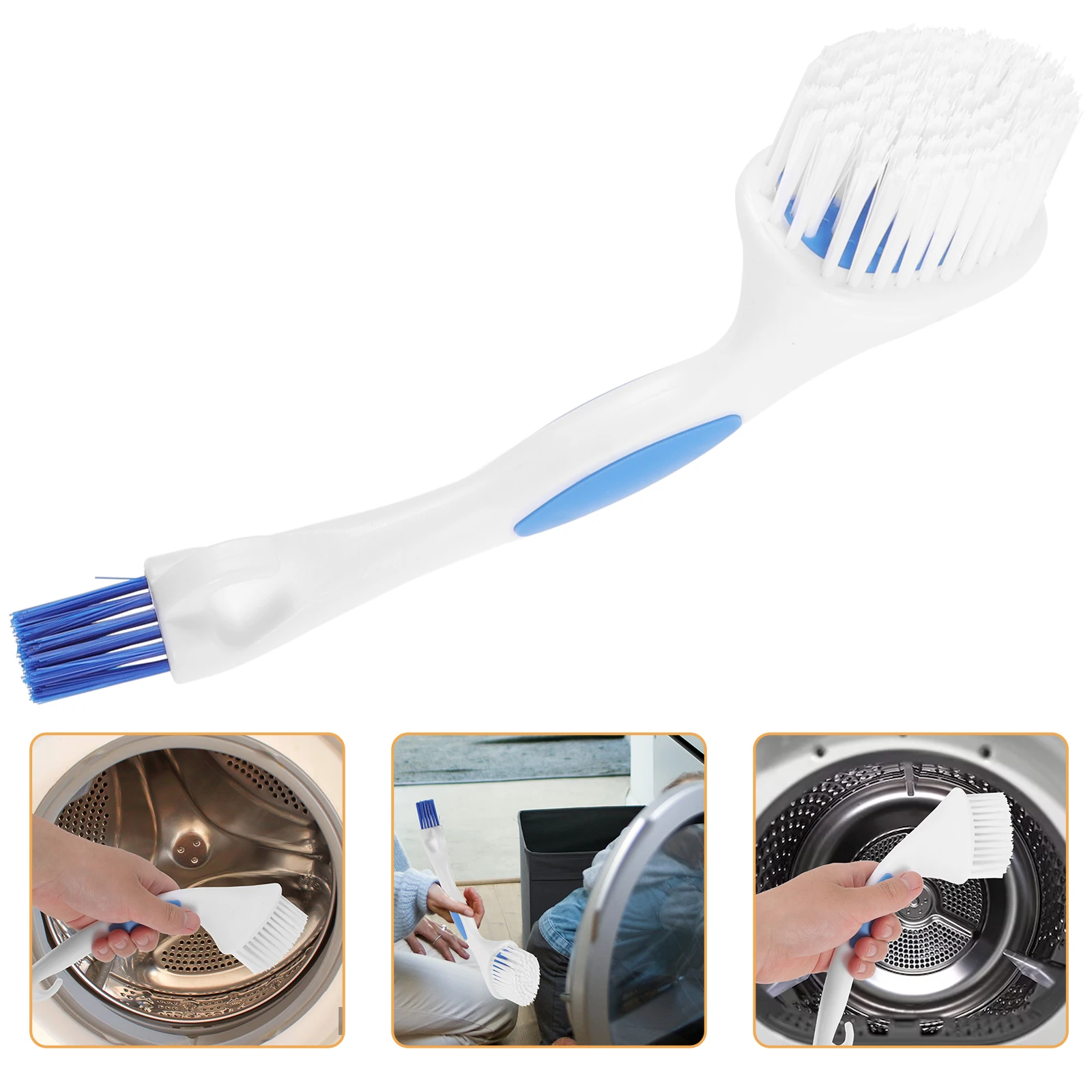 

Ergonomic Washing Machine Professional Brush For Bathroom Home Cleaning Multi-Use Washer Cleaner Durable Plastic Scrub Brush