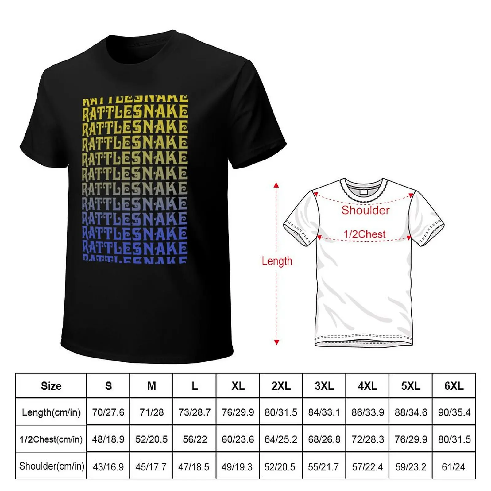 King Gizzard Rattlesnake T-Shirt Utility Work Short Sleeve Top