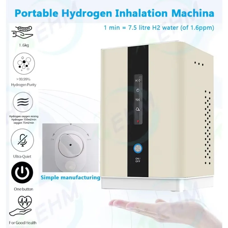 

Portable Inhaler Water Electrolysis Generator Inhalation Machine
