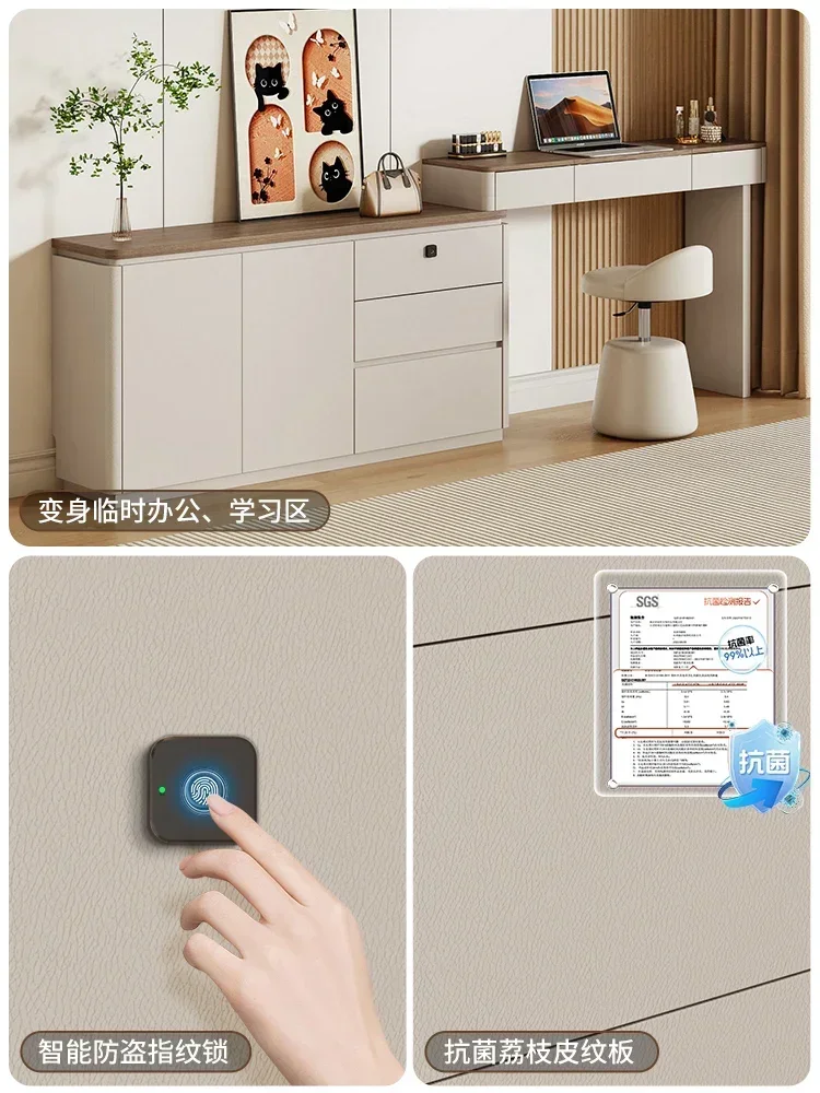 bedside chest dresser integrated, locker