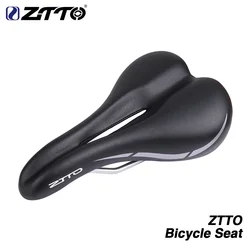 ZTTO Bicycle Saddle Soft Seat Comfortable Breathable Big Cushion Thicken Seat MTB Road Bike Seat Cushion Shockproof Cycling Seat