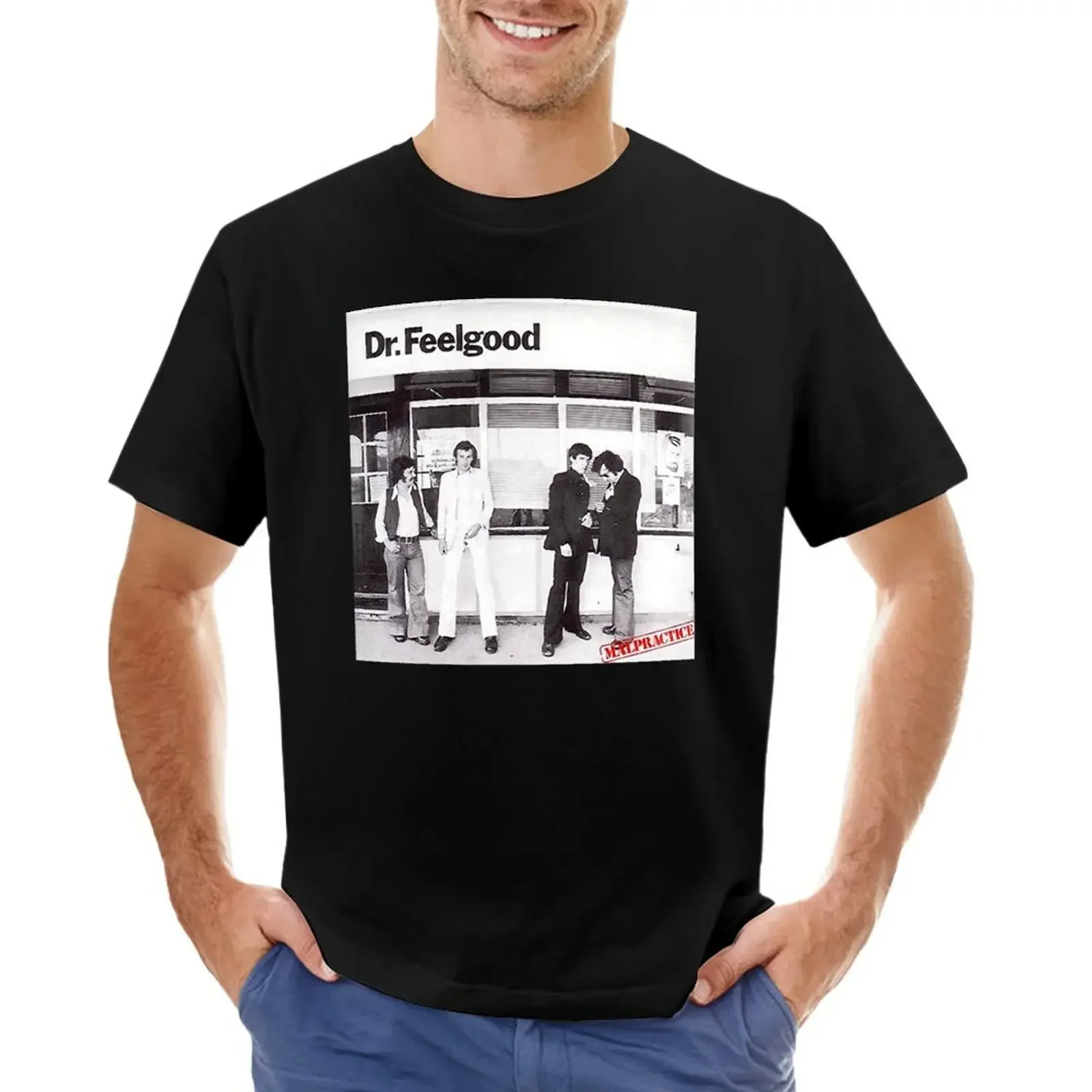 Dr. Feelgood Malpractise T-shirt oversized blanks shirts graphic tees men champion mens designer clothes new in tops & tees 2024