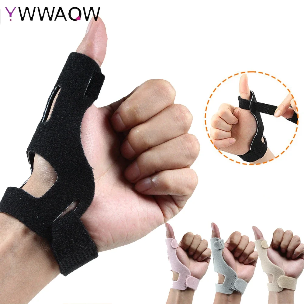 

1Pcs Thumb Support Brace, Trigger Thumb Spica Support Brace Stabilizer for Pain, Sprains, Arthritis, Tendonitis