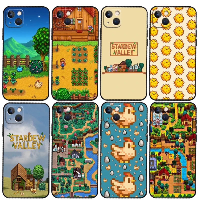 Stardew Valley Phone Case For iPhone 11 14 15 16 Pro Max 13 12 Mini XS X XR Plus Protection Cover