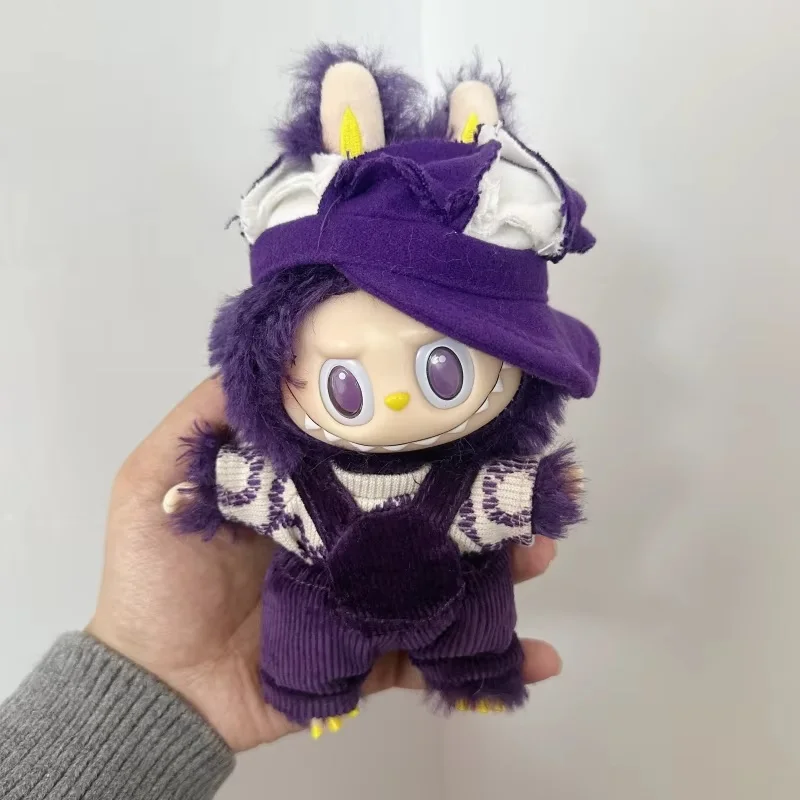 High Quality 2025 Monster Labubu Series 2.0 Fancy Purple Milan Fashion Vinyl Cute Doll Ornament Pendant Replica Toy Holiday Gift