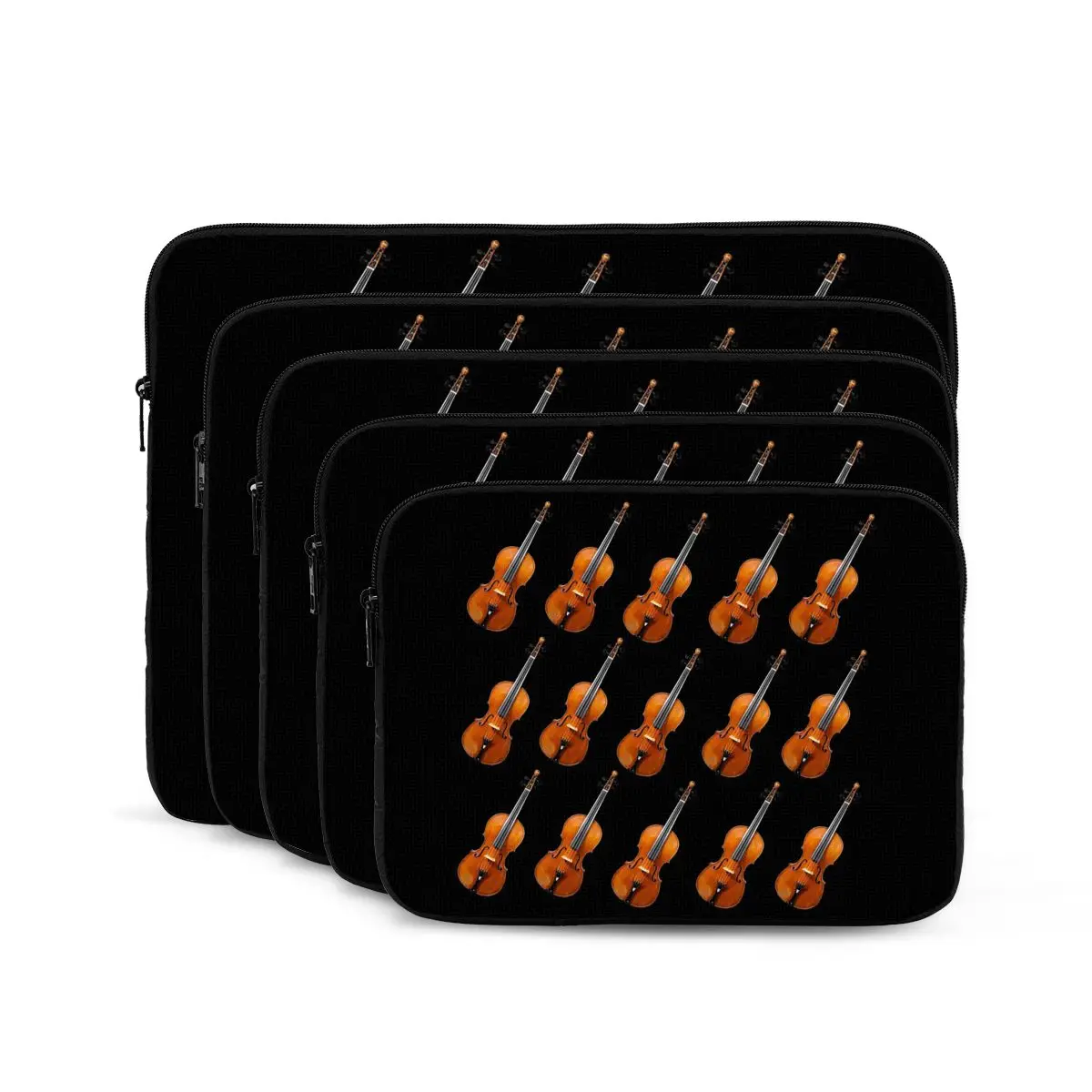 Violín antiguo instrumento Musical bolsa para portátil 10 12 13 15 17 pulgadas funda para portátil bolsa para tableta funda a prueba de golpes