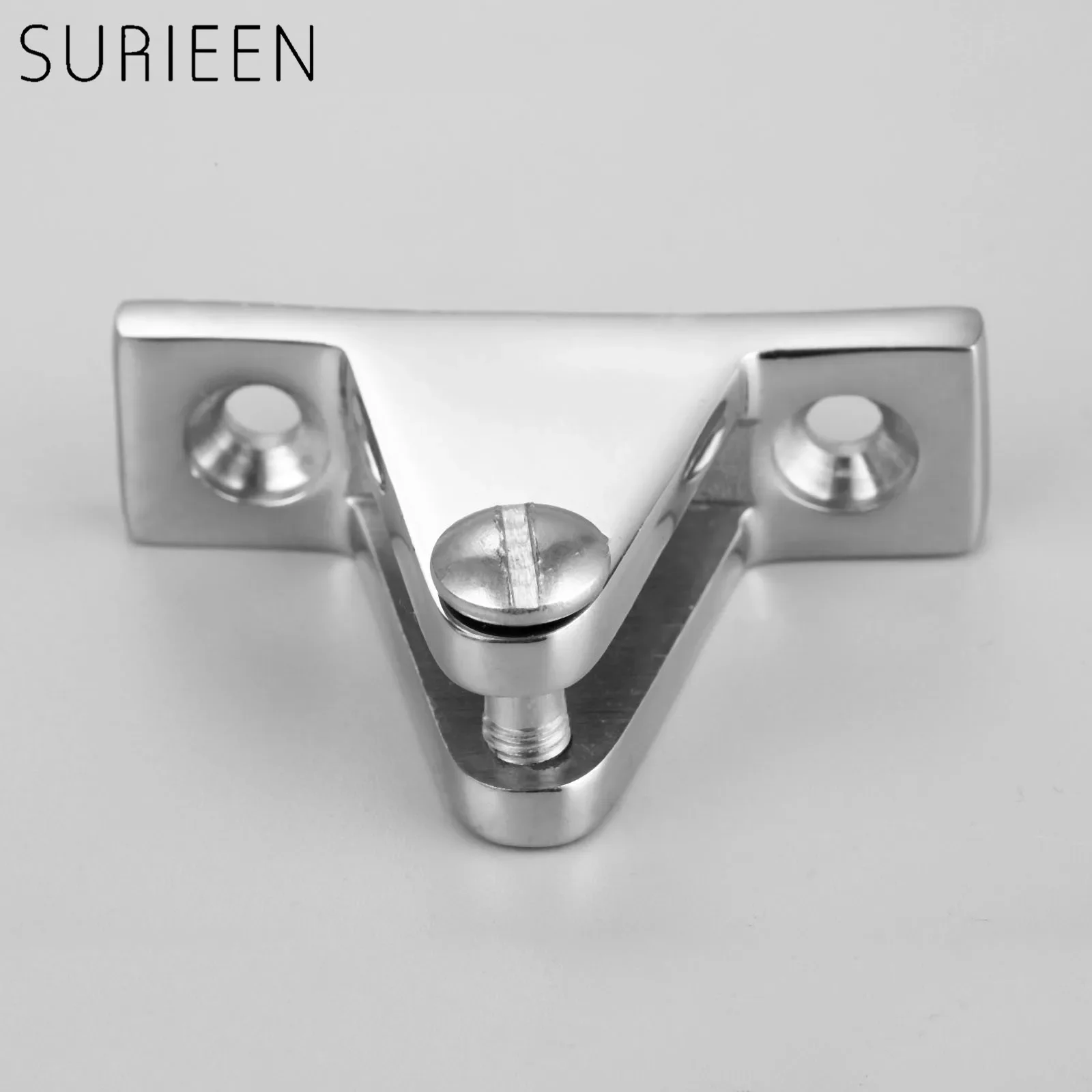 1Pc Silver Marine Boats Cover Canopy Deck Hinge Top Fitting 90 Degree Pins 316 Stainless Steel Hardware Boats Accessories Marine