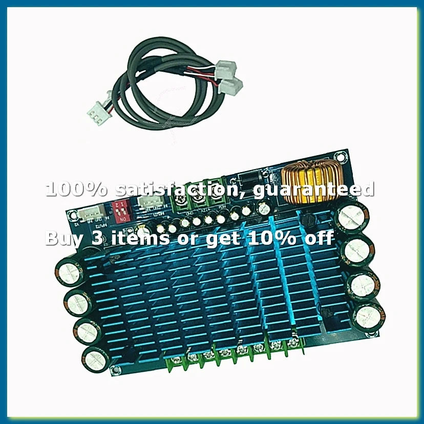 Carte d'amplificateur de voiture TDA7850 4x50W, module audio haute puissance à 4 canaux 12V pour une qualité sonore améliorée-WD
