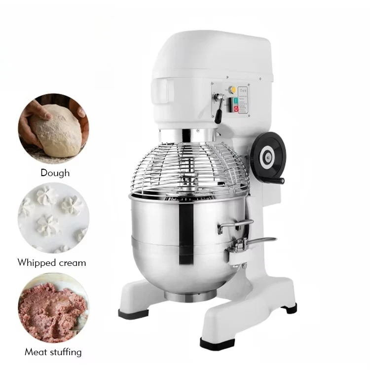 30L Bread Dough Machine Easy Removable Bowl Small Spiral Mixer with Tilting Head Commercial Dough Mixer Planetary Mixer