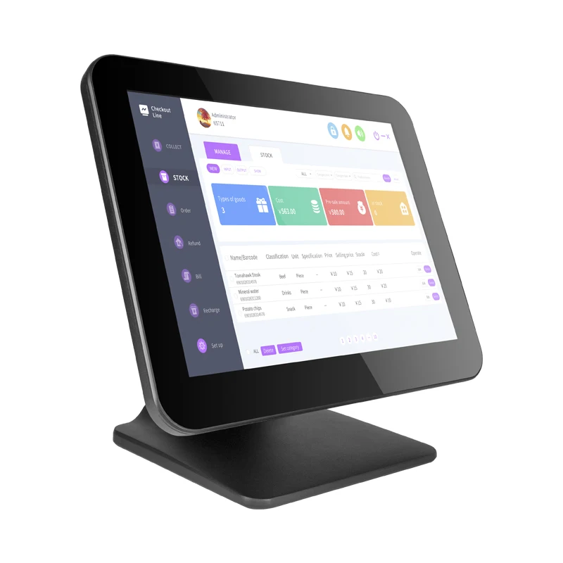 

Point Of Sales Windows Buy Retail POS 15 Inch Original Design POS Systems