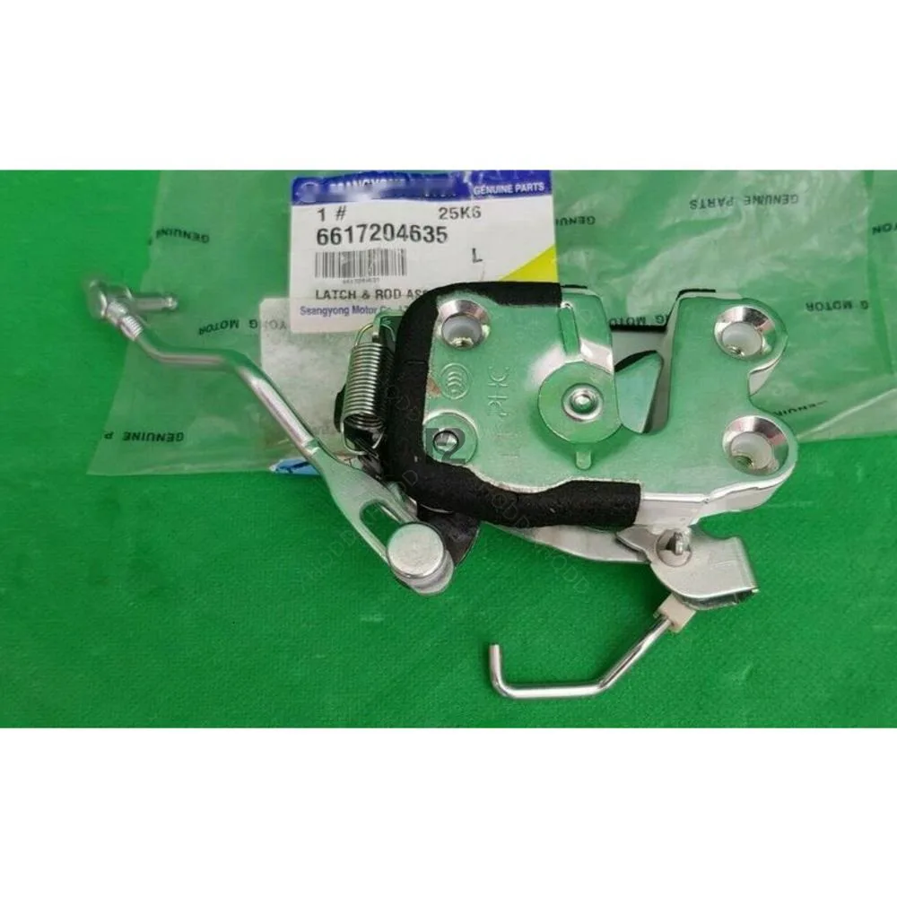 FOR GENUINE MERCEDES BENZ MB VAN MB100 & MB140 FRONT DOOR LATCH & ROD ASSY - LH 6617204635