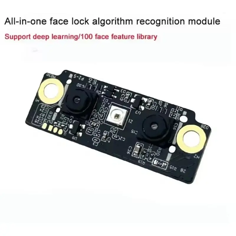 AT51-FM225 3D Face Recognition Module With AI Smart Serial Communication Camera Live Detection For Offline Application