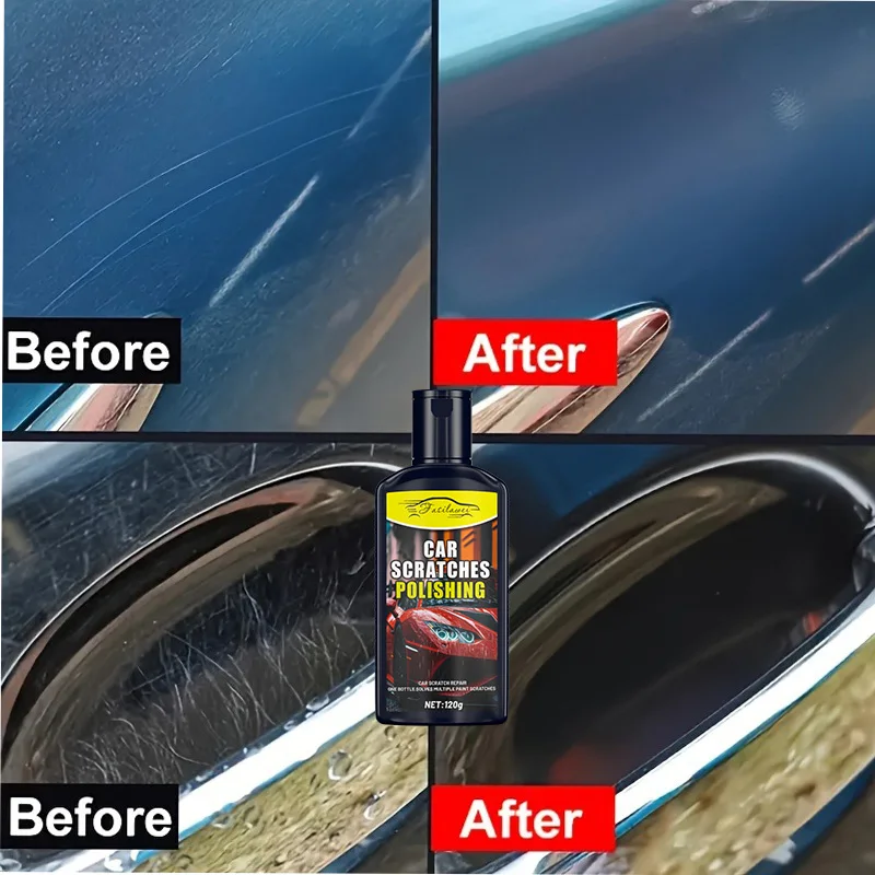 Car Scratch Repair Paste | Auto Polishing & Refurbishing Wax, Light Scratch Remover, Restores Paint Clarity, Suitable for Cars,