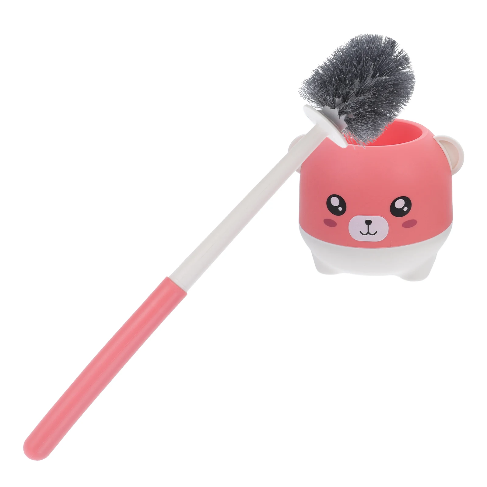 Без дрели, подвесная щетка для унитаза с животными