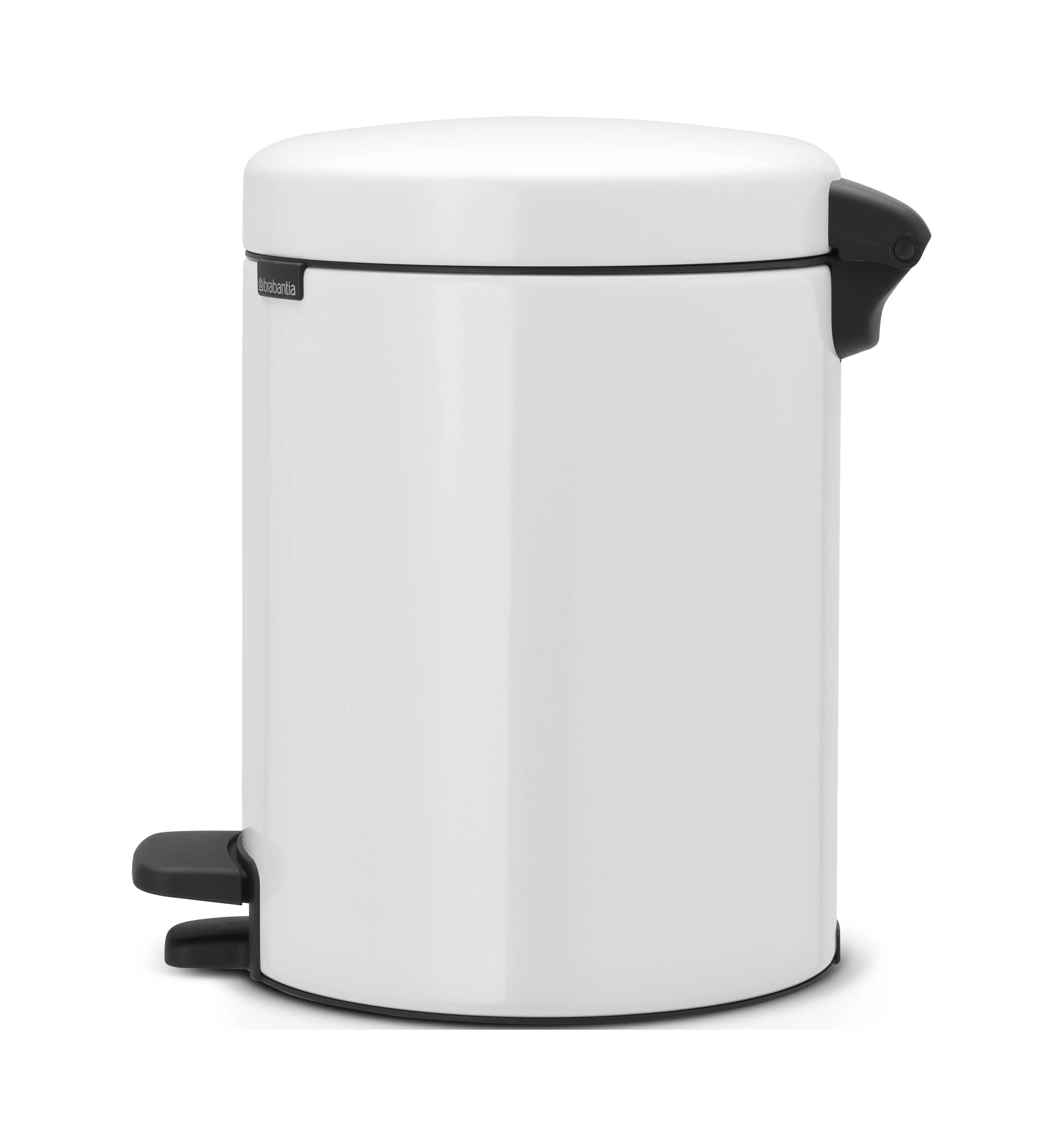 Brabantia-cubo de basura negicon, 1,3 galones/5L, blanco