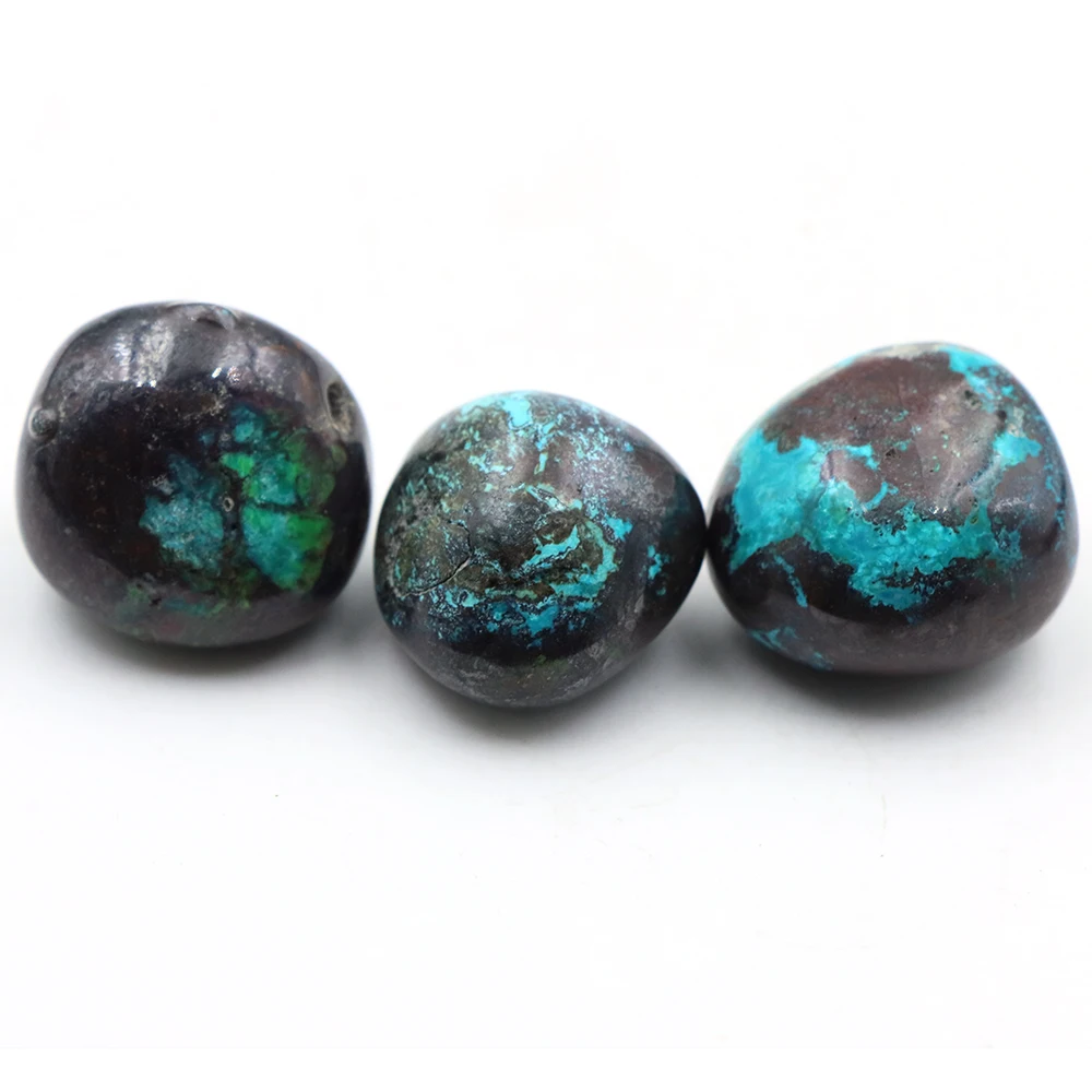 Natural Tumbled Stones Chrysocolla Turquoise Turquoise Healing Crystals Bulk Gravel Energy Mineral Specimen Aquarium Home Decor