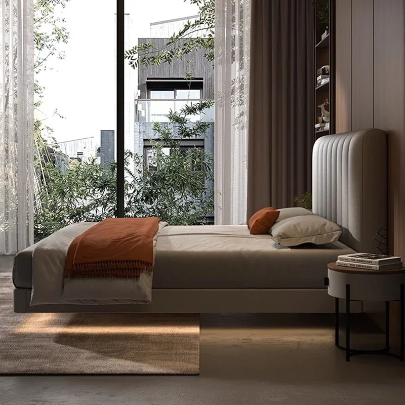 Luxury Modern Bed Bedroom Sofa Headboards Human Dog Massage Bed Princess European Sleeping Platform Muebles Trendy Furniture
