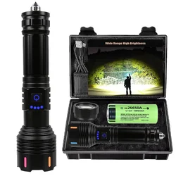 Rechargeable Flashlights High Lumens, 990000 Lumen Bright Led Flashlight with 5 Modes, Powerful Waterproof Tactical Torch Light