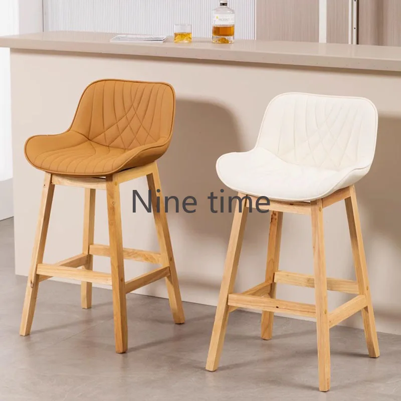 

Floor Chair Bar Stools Minimalist Chairs Modern Stool Restaurant Nordic Camping Century Elegant Counter Outdoor Cafe Furniture