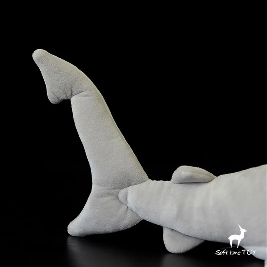Hammerhead Shark High Fidelity Anime Cute Plushie Sharks Plush Toys Lifelike Animals Simulation Stuffed Doll Kawai Toy Gifts
