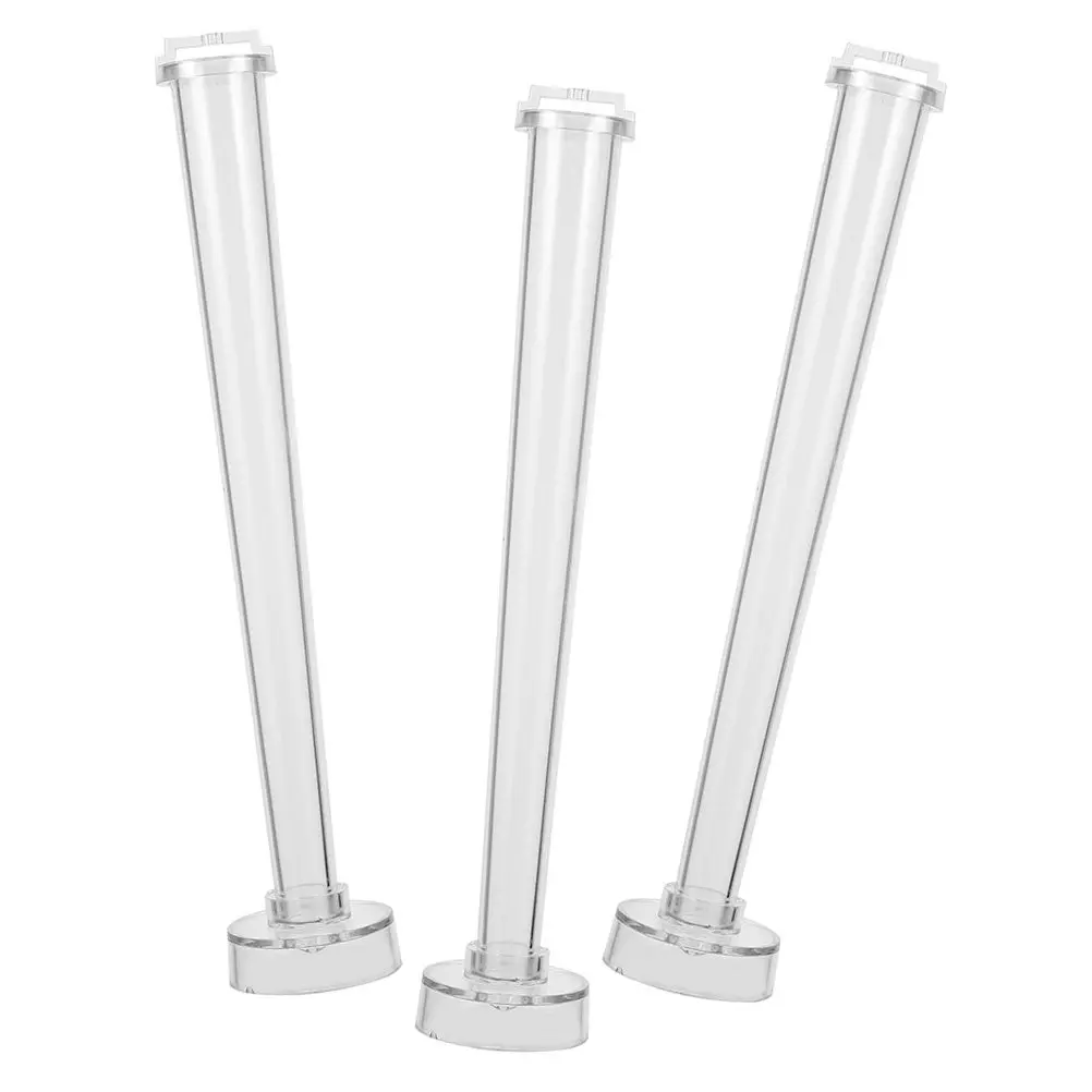 3 Pcs Making Molds Craft Casting Candles Holder Creative Taper Candlestick Mould