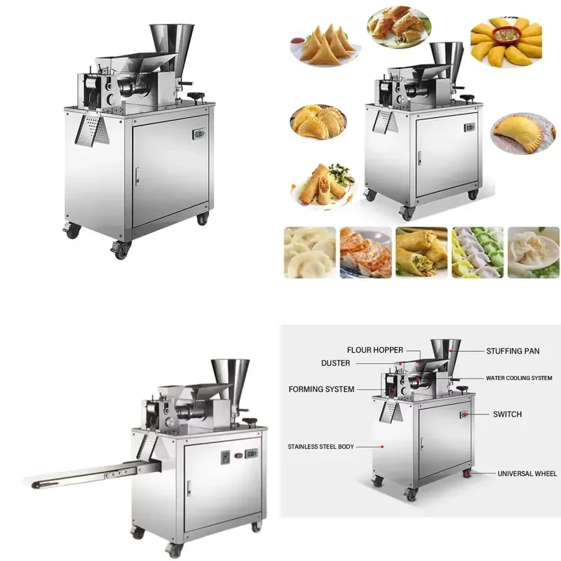 2026 Hot！ Otomatik Pierogi Makinesi Samosa Folder Ravioli Maker Machine Competitive Price Encrusting Dumpling Maker for
