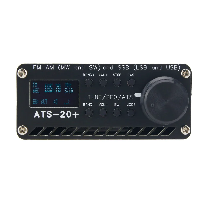 

ATS-20 Plus ATS20 V2 SI4732 Radio receiver DSP SDR FM AM (MW and SW) SSB (LSB USB)