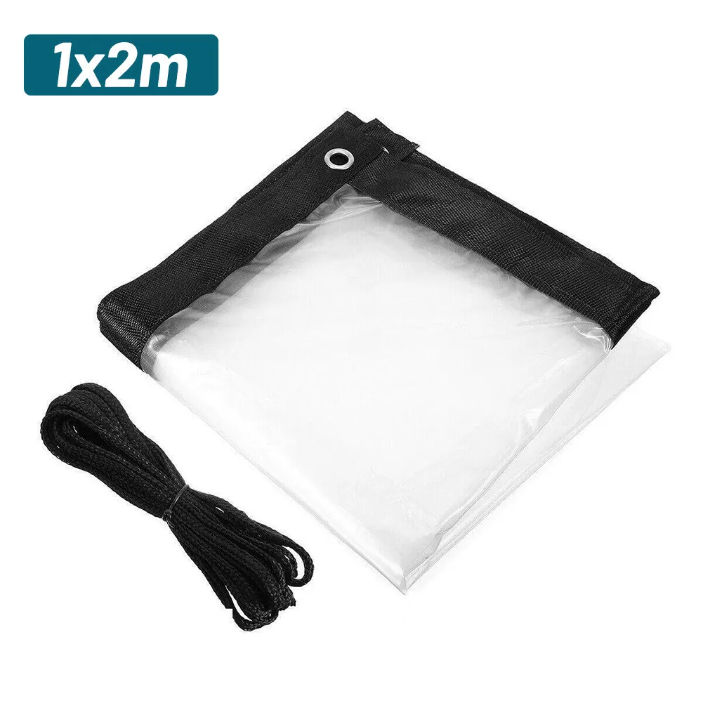 Accessory Tarpaulin Camping Canopies Construction Elements Transparent Waterproof With Eyelets Supply Brand New