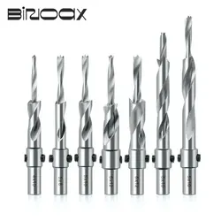 Countersink Drill Bit with Adjustable Depth Stop Chamfering Counterbore Drilling for Wood Plastic 10MM Shank