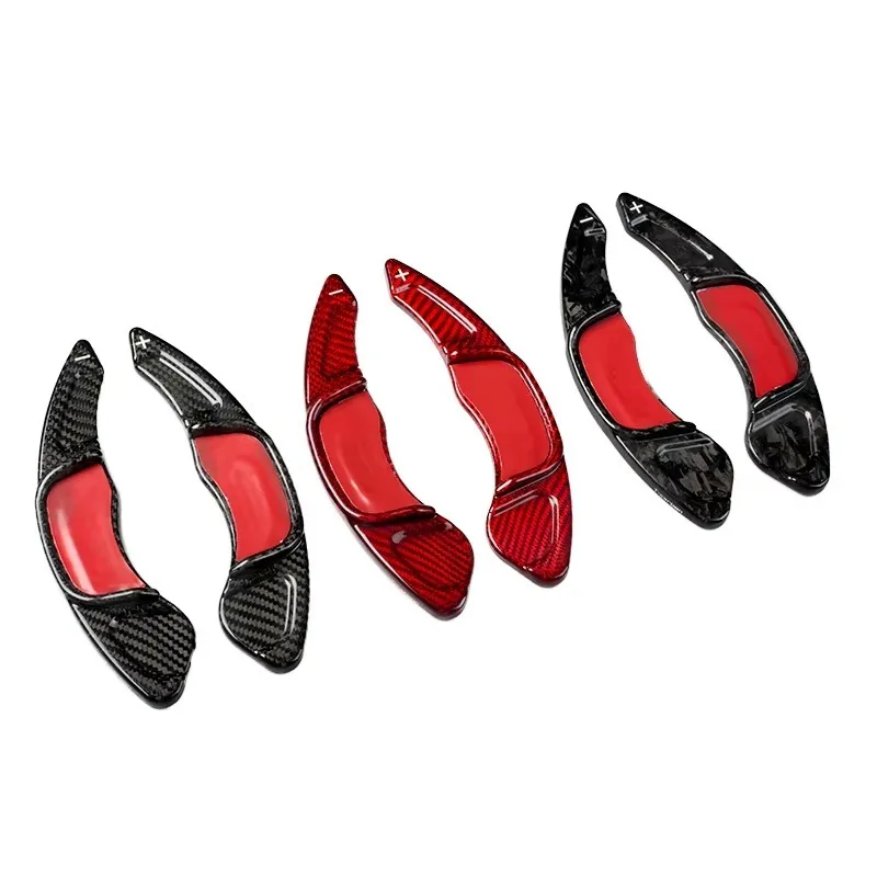 Carbon Fiber Steering Wheel  Forged Carbon Extension Shift Paddle Fit for VW Golf 7 MK7 Paddle Shifter for GTI R-Line