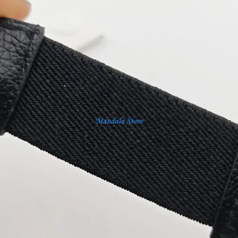 U2JC PU Metal Cuff Extender Button Adjustable Sleeve Solution For Dress Shirts Comfortable Fit Unisex Designs