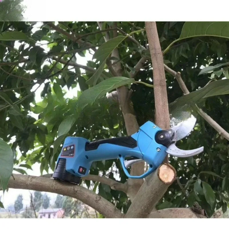 Electric orchard garden branch shears, floral fruit tree fence flower tree bonsai pruning tool, pruning shears