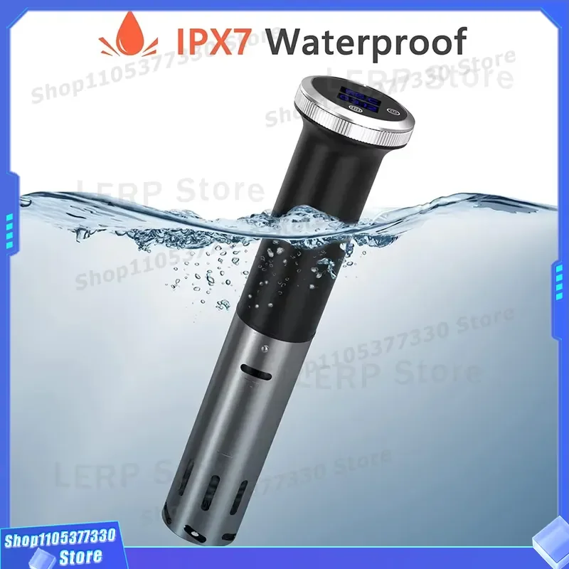 1200W Immersion Circulator Sous Vide Cooker IPX7 Waterproof Precision Temperature Control for Home Kitchen Cooking Machine