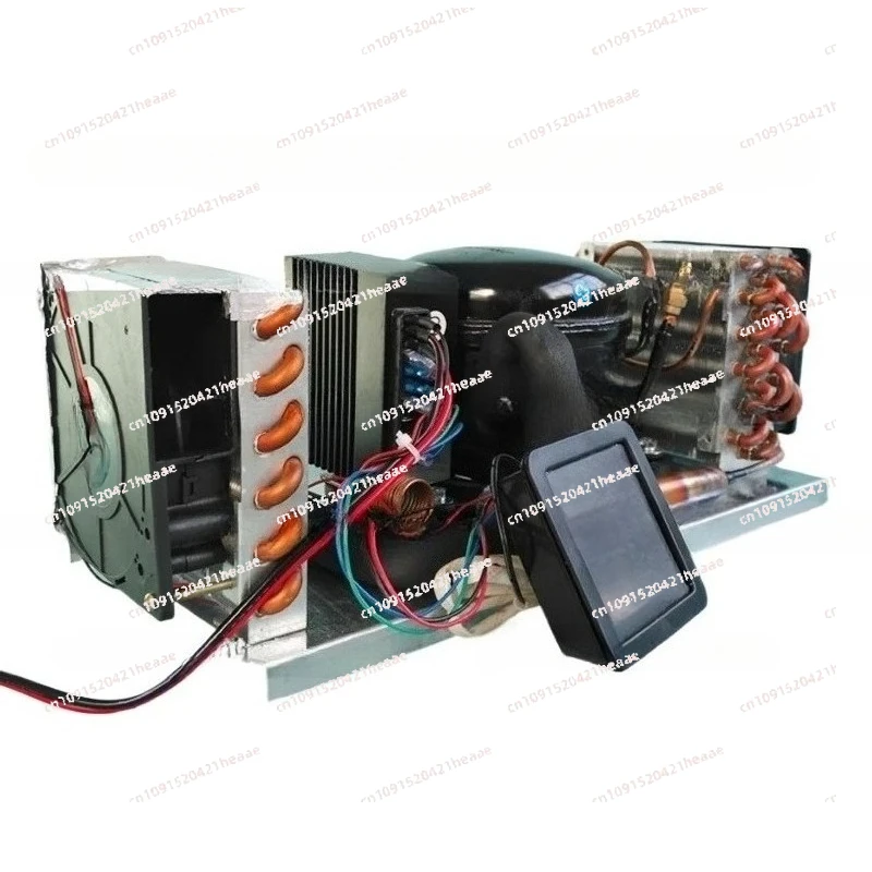 

Suitable for BD35A Mini Air-Cooled Integrated Unit Assembly 12V24V48V Start-Up Refrigeration Micro Air Conditioning Unit