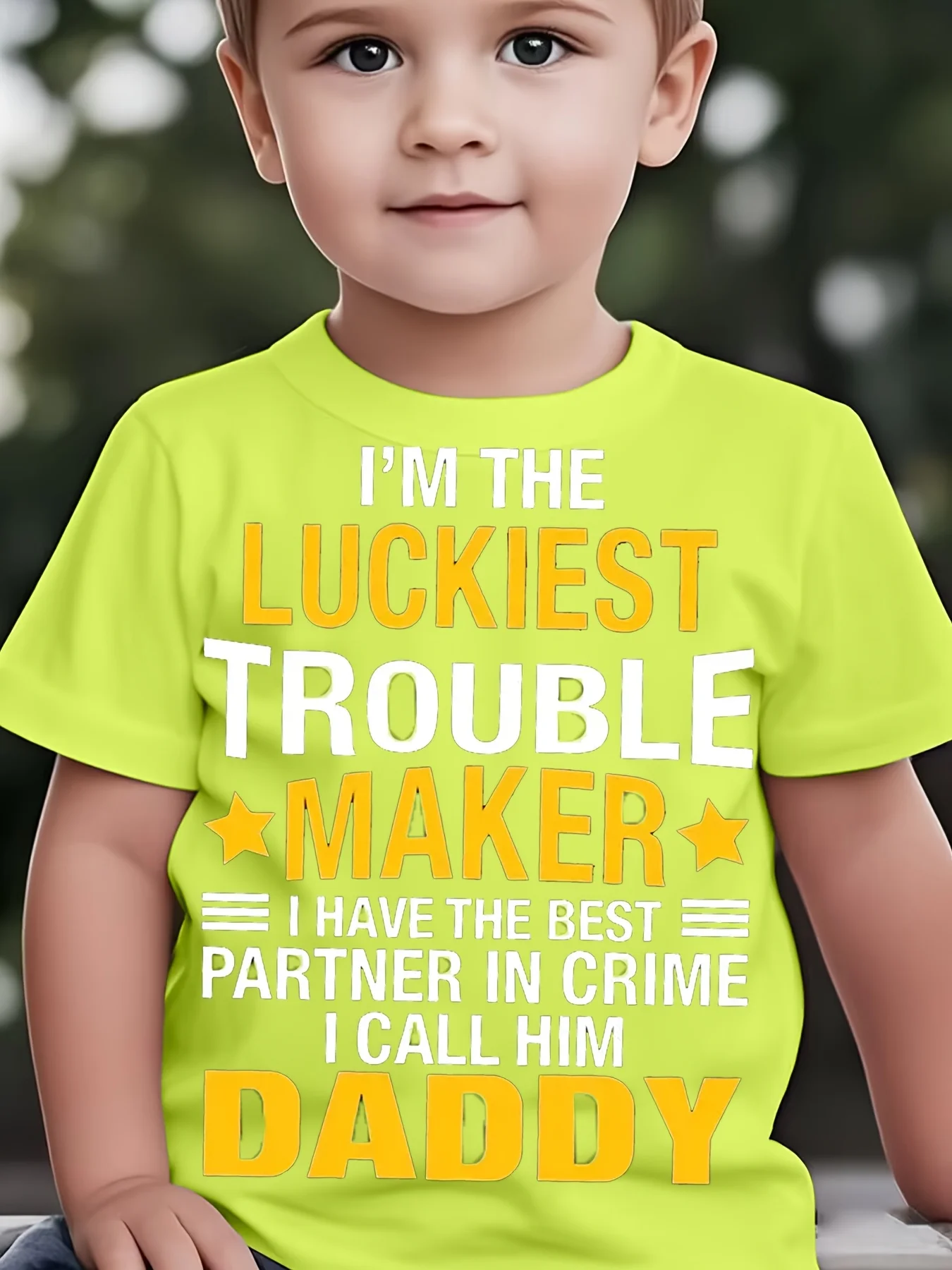 Fashion Lucky Boys Summer T‑Shirt Cartoon 