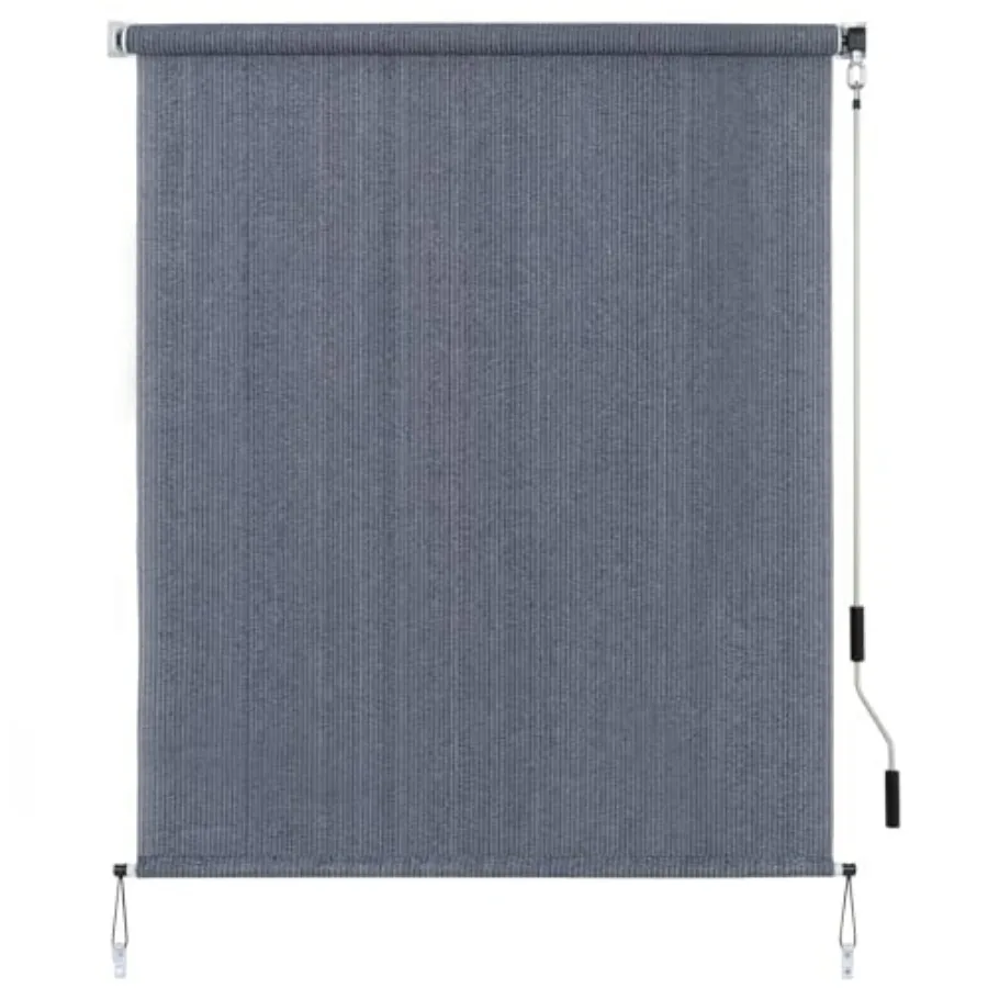 

Outdoor Sunshade Roller Shades 72" W x 96" H, Cordless Roll Up Shade Blinds Privacy Screen with 90% UV Protection, Exterior Pat