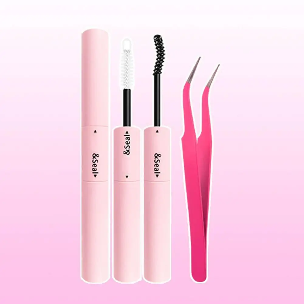 NEW 80D/100D まつげエクステキット ふわふわまつげエクステキット まつげとシール付き まつげピンセット 太いまつげクラスター ウィスピー